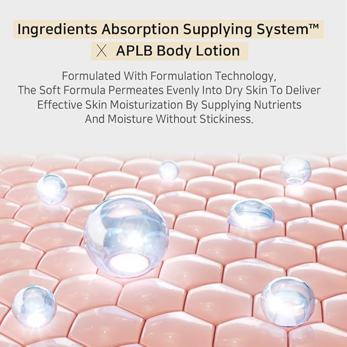 APLB Retinol Vitamin C Vitamin E Body Lotion | RETINOL VITA CEN™ 9.3% 10.14 FL.OZ/Korean Skincare, Long lasting hydration, Wrinkle Care, Revitalize for gentle and improve skin texture
