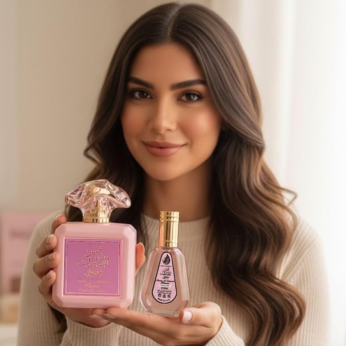 Ard al Zaafaran Pink Blush Shams Al Emarat Khususi Eau de Parfum Sprays 50ml (1.7 oz) & 100ml (3.4 oz)