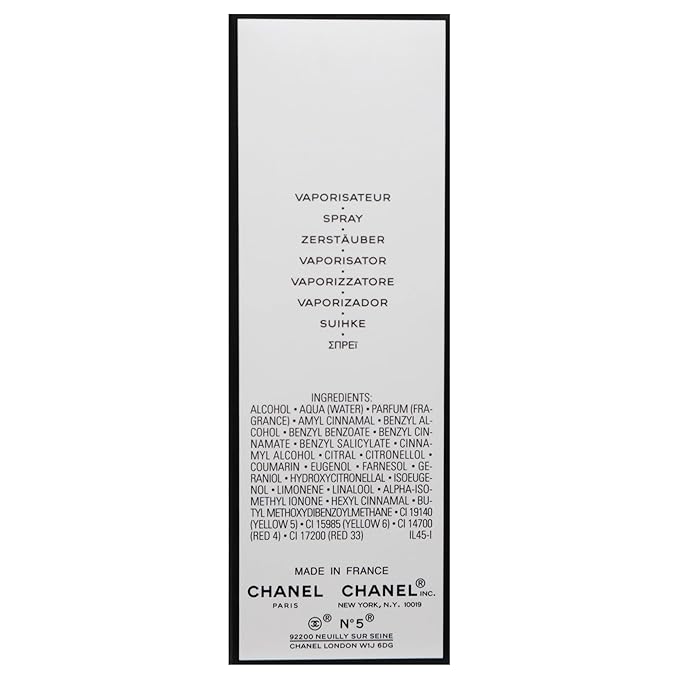 Chanel Chanel No.5 Women EDT Spray 1.7 oz