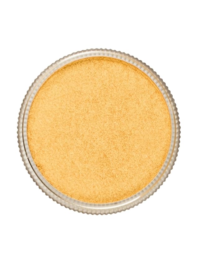 Face and Body Paint Pearl Gold(30gm) Non-Toxic High-Quality Paint for Children and Adults Halloween Makeup, Costumes, Festivals