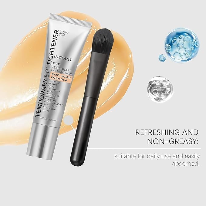 EYES Perfection Tightener - Instant Firming Primer with Hyaluronic Acid & Vitamin E, Easy-Wear Formula for Ultimate Lift & Smooth Finish, Hydrates & Refreshes Tired 0.67oz（1pc）