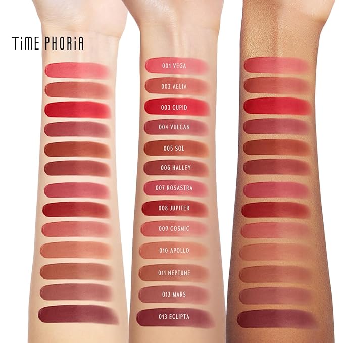 ORBITA LIP AND CHEEK BLURRING POT | Lip & Cheek Tint with Soft Velvety Mud Texture, Blur Matte Finish Lipstick, Featherlight, Multi-Use Makeup, Buildable Color, Long-Wearing (003 Cupid)