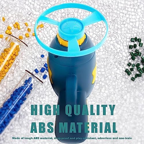 Cat Toy Launcher with Propellers, Flying Disc Fetch for Indoor/Outdoor Cats