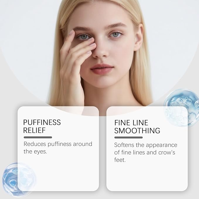 Calcium Volume Eye Patch with Rebornic 10,000ppm & Hydrolyzed Elastin – 60 Patches for Puffiness Relief, Fine Lines, Firming & Lifting, Hydrating Eye Patches for Face and Neck Care