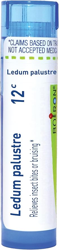 Boiron Ledum Palustre 12C Homeopathic Medicine for Insect Bites - 80 Pellets