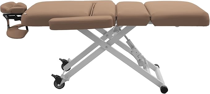 SKINACT Cleo Electric Spa Treatment Table, Facial Massage Bed ADA Compliant (Sand)