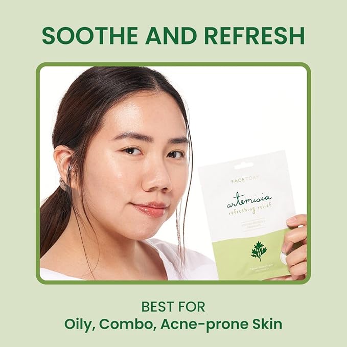 FACETORY K-Beauty Sheet Mask Gift Set – 15 Premium Korean Face Masks in Stylish Gift Box | Hydrating, Brightening & Soothing Skincare Variety Pack