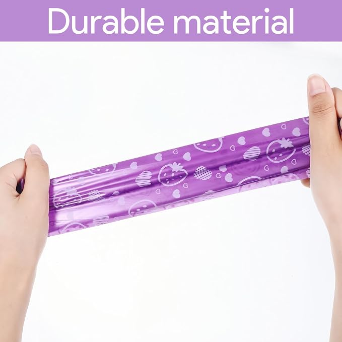150PCS Sanitary Napkin Disposal Bags,Scented Disposable Period Bag,Personal Care Tampon Disposal Bags,Mini Sanitary Bag for Feminine Products(Purple)