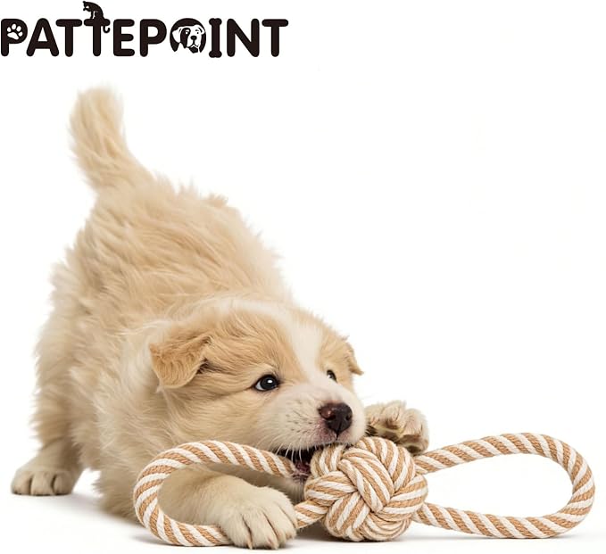 Dog Rope Toy for Small Dog 5pcs, Natural Chew Toys for Puppy, Medium Dogs