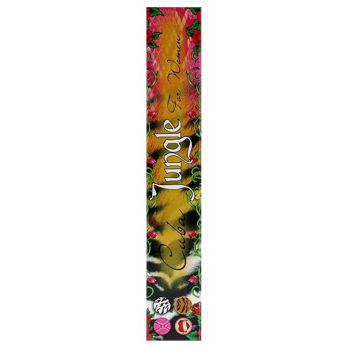 Cuba Jungle 4 Pieces Gift Set for Women, (Snake + Tiger + Zebra + Heartbreaker 4×1.17 Ounce Eau de Parfum Spray)