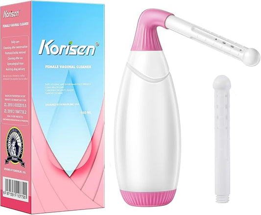 Multi-Functional Douche Bottle for Women,Reusable,Upside Down Peri Bottle for Postpartum Care,Travel Size Vaginal Douche,Cleansing for Mom After Birth