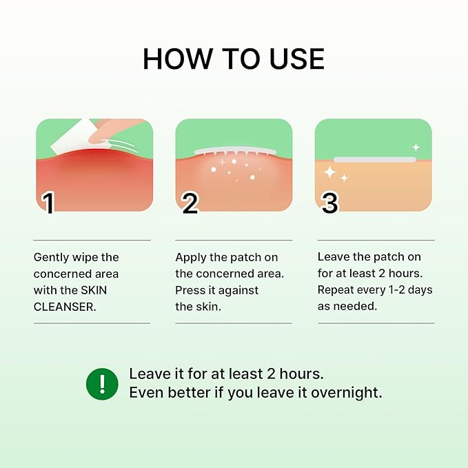 ACROPASS Trouble Care Microcone Acne Patch, Spot Care for Early Pimple and Zits, Hydrocolloid & Niacinamide for Blemishes (Small Size 9count)