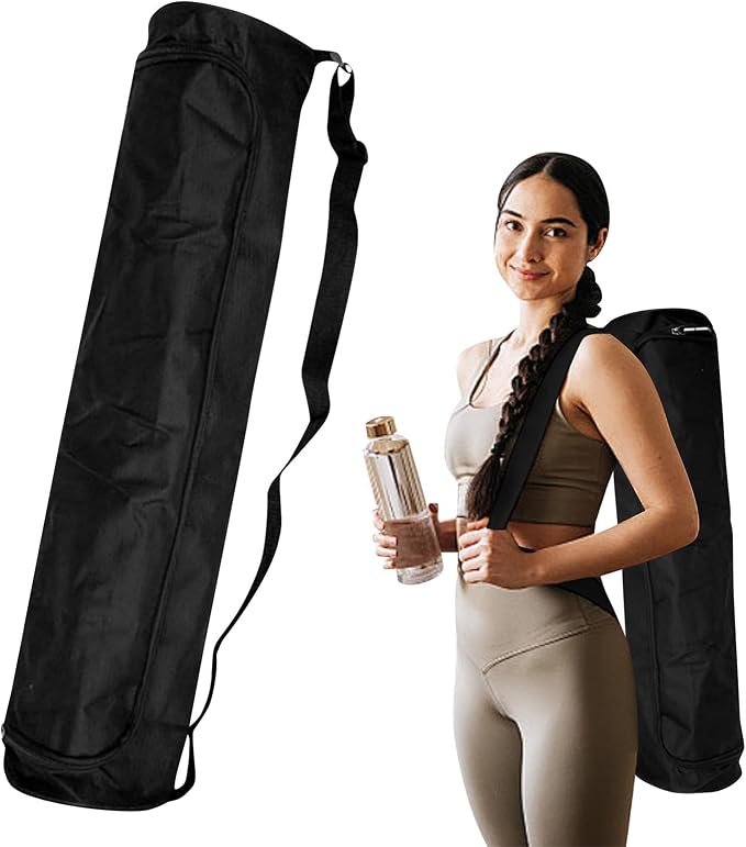 Yoga Mat Bag for Women and Men,with Adjustable Strap and Full Zip Large Opening Multi-Functional Travel Yoga Gym Bag for Class Travel and Gym