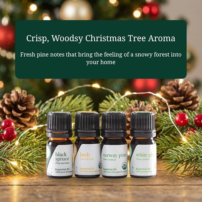 Aromatics International Organic White Pine Essential Oil 5ml | Steam Distilled from Canadian Pinus strobus |100% Pure Premium Essential Oil for Diffusion & Aromatherapy