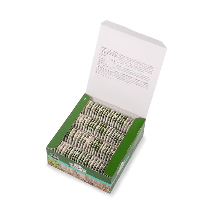 Ahmad Tea Green Tea, Green Tea Mint Teabags, 100 ct - Caffeinated and Sugar-Free (Pack of 3)