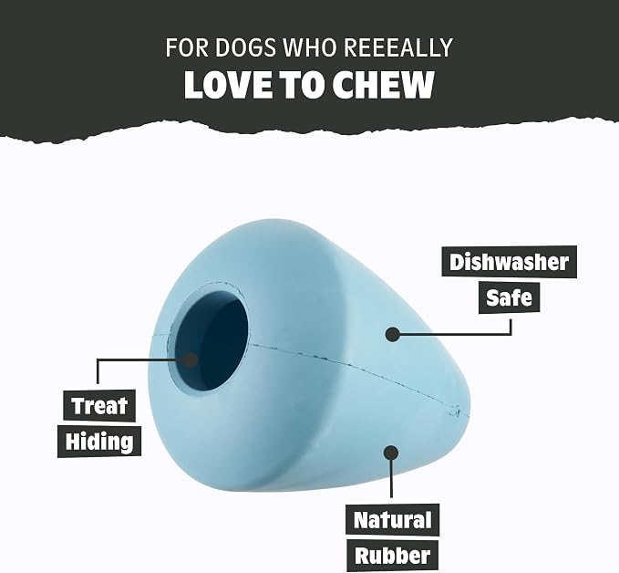 BarkBox Titan Natural Rubber Dog Toy - Toy for Large Dogs