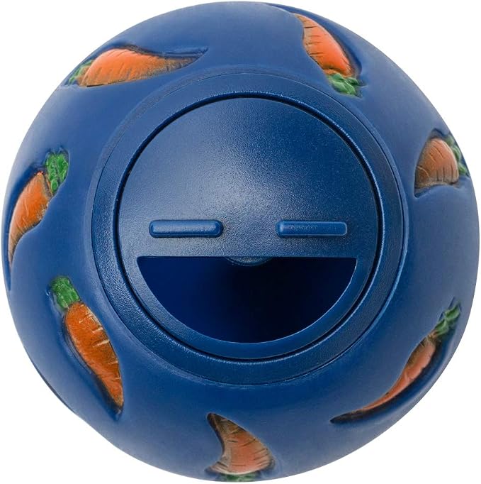 Niteangel Small Animal Treat Ball: Adjustable Treat Dispenser | Encourages Exploration & Reduces Boredom - Snack Ball for Guinea Pigs Rabbits Hedgehogs and Other Small Pets