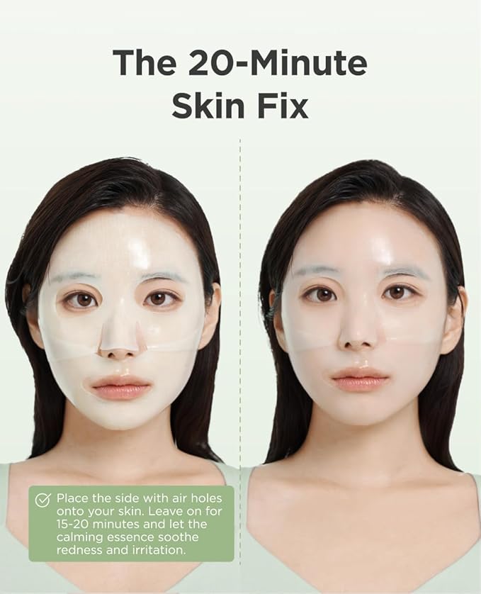 AROCELL Cica Hydrogel PDRN Mask 4 Facial Sheet with Panthenol & Centella Asiatica, Cooling Hydrogel Face Mask for Soothing Calming Hydrating Moisturizing Sensitive Skin Korean Skincare, 25gx4ea