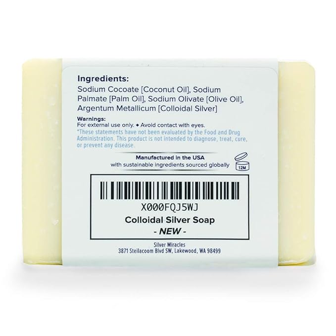 Silver Miracles - Colloidal Silver Soap