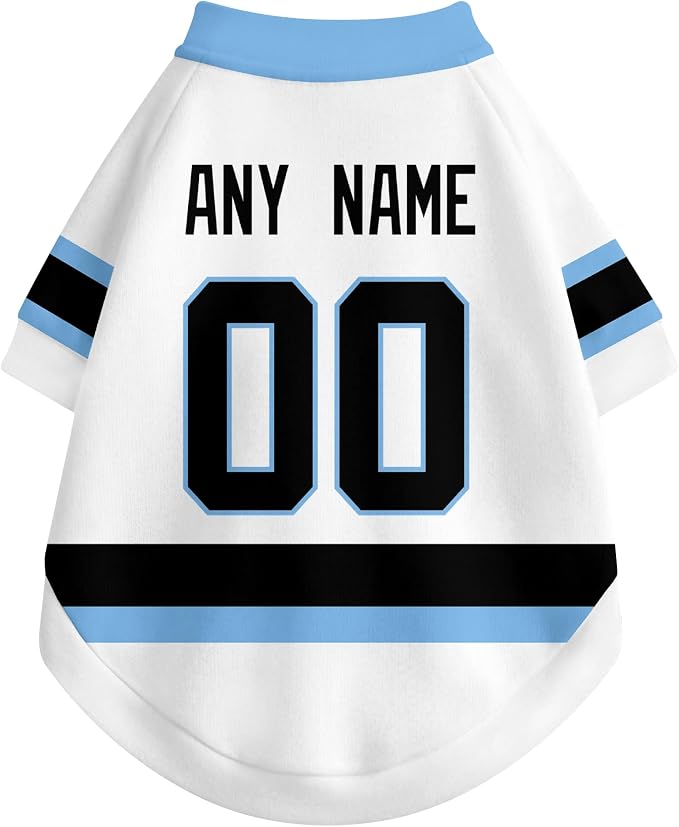 Utah Dog Clothes Personalized Pet T Shirt for Dogs Gift | Custom Name Number Jersey Style Pet Shirt for Dog
