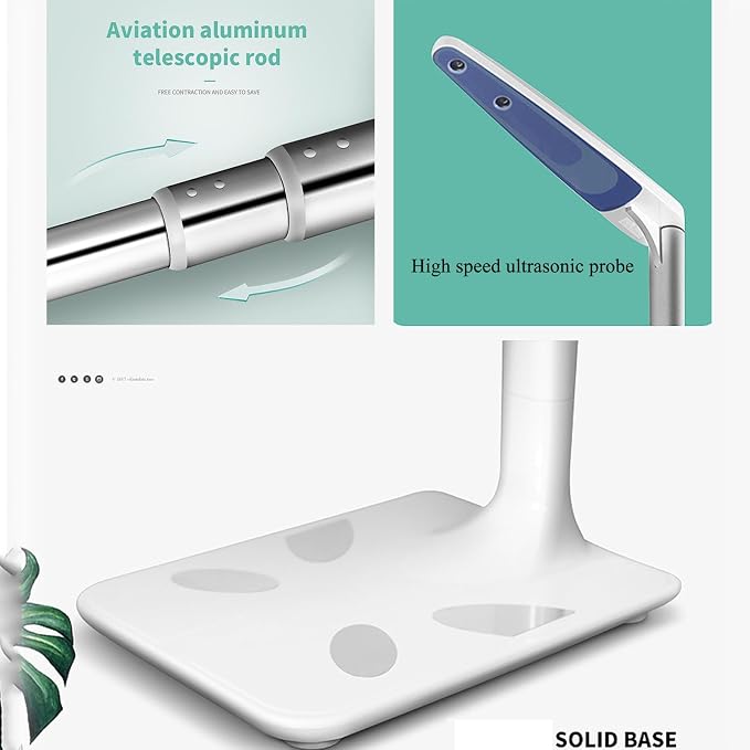 Body Weight Scale - Digital Weighing Machine, for Muscle Composition & Height Measurement - Physician Scales, for Gym, Step-On Technology