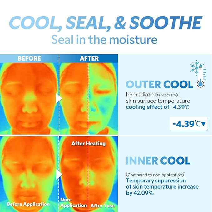 TIRTIR Ice-Cooling Water Drop Serum | -4.39°C Cooling Korean Serum for Face Instant Hydration Soothing Care (1.01 Fl Oz)