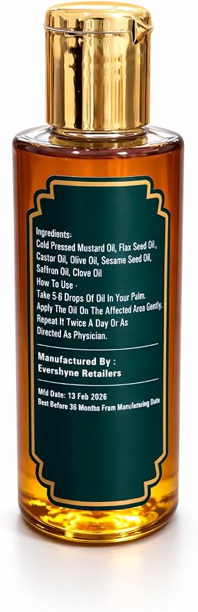 Massage Oil | Non-Greasy Body Massage Oil 200ML
