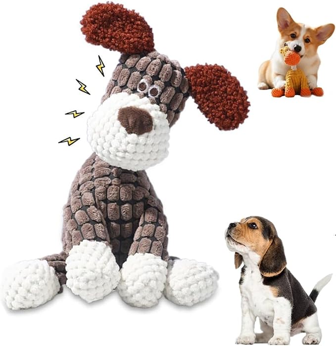 Dog Toys Indestructible Plush Dog Toy for Aggressive Chewers,