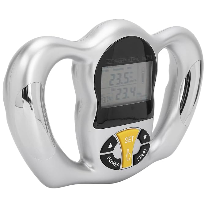 Handheld Body Fat Loss Monitor, Body Composition Monitor with Scale, BMI Meter Fat Analyzer Health Monitor Body Fat Monitor Device Handheld Body Fat Measurement Tool