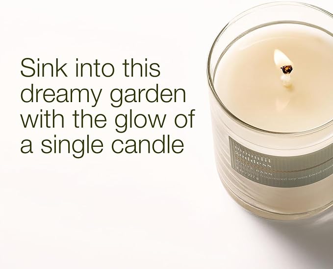 Bath & Body Works Single Wick Candle, Moonlit Goddess Candle, Long-Lasting Burn Up to 45 Hours, Exclusively Fragranced Soy Wax Blend, 8 oz - 2 Pack