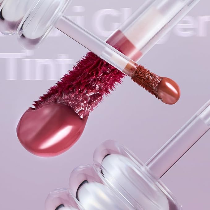 Laka Maxi Glayer Tint 3.8g/0.13oz., Glass Layer of Gloss, Ultra Glow & Vivid Layerable Pigments, High Shine Lip Oil, K-Beauty (#606 Meaning)