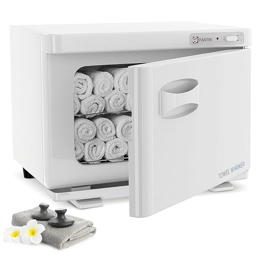 Pantin 18L Premium One Compartment Towel Warmer for Hair Salon, Beauty SPA, Restaurant & Home. Heated Towel Warmer: Large Electric Hot Towel Cabinet for Salons, Spas - The Best Spa Equipment 110V 180W