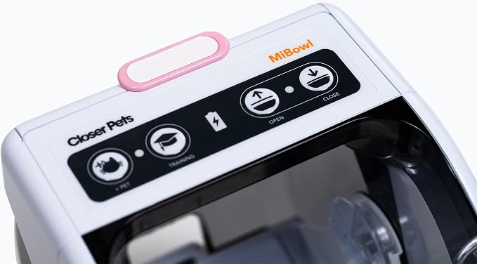 Closer Pets MiBowl Automatic Selective Microchip Feeder, Cats & Small Dogs