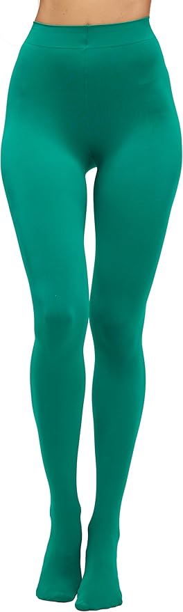 CozyWow Women's 80D Soft Opaque Tights, High Waist Solid Color Womens Tights with 30+ Colors