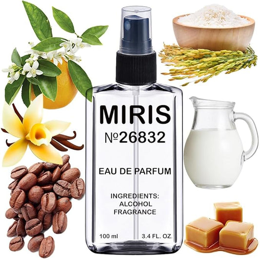 MIRIS No. 26832, Inspired by Black Opiu Nuit Blanche, Long-Lasting Eau de Parfum for Women, Spray 3.4 Fl Oz / 100 ml