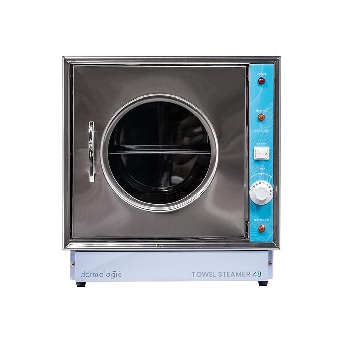 DERMALOGIC Towel Steamer 48 Professional Equipment for Barber Shop Beauty Nail Salon Massage Center