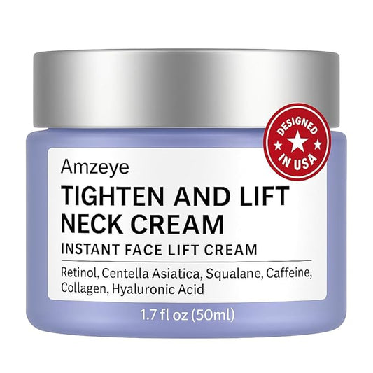 Tighten and Lift Neck Cream, Instant Face Lift Cream, 1.7 fl oz, Firming Fine lines, Loose & Sagging On Face, Decollete & Other Skin Areas