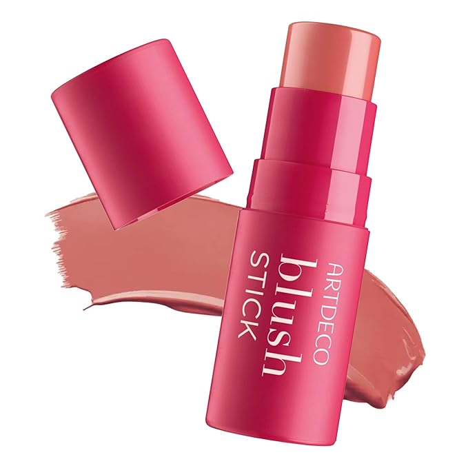 ARTDECO Blush Stick Downtown – Cream Blush with Buildable Color – Easy to Blend Makeup Stick for a Fresh & Natural Finish – Vegan & Cruelty Free – 0.17 oz