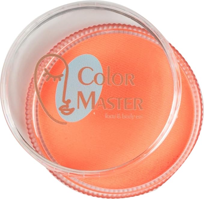 Face and Body Paint Neon Orange(30gm) Non-Toxic High-Quality Paint for Children and Adults Halloween Makeup, Costumes, Festivals