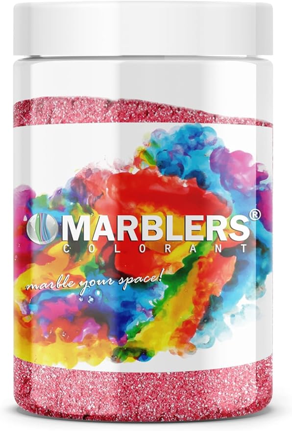 MARBLERS Pink Mica Powder [Ballerina Pink Pearl] 4oz (113g) | Cosmetic Grade | Resin Pigment | Dye | Non-Toxic, Vegan, Cruelty-Free | Lip Gloss, Nails, Body Butter, Bath Bomb, Candle & Soap Making