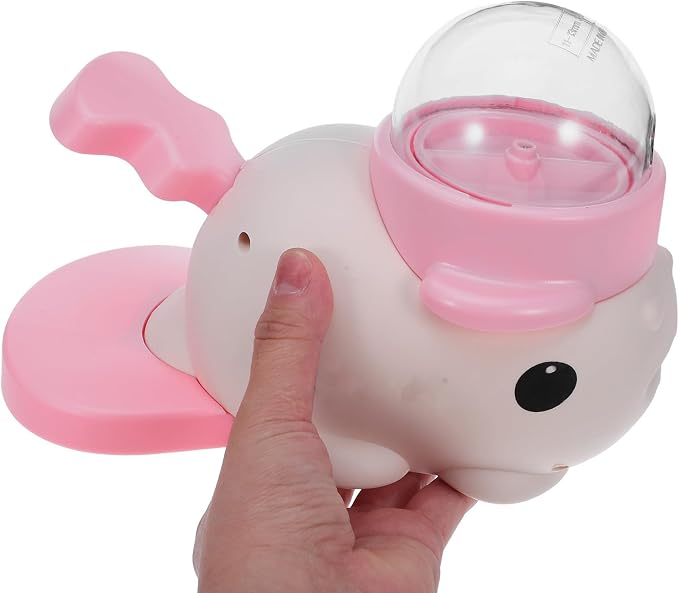DOITOOL Dog Treat Dispenser Automatic Feeding Interactive Whale Shaped Slow Feeder with Precise Portion Control and Sturdy Abs Material Training and Home Use