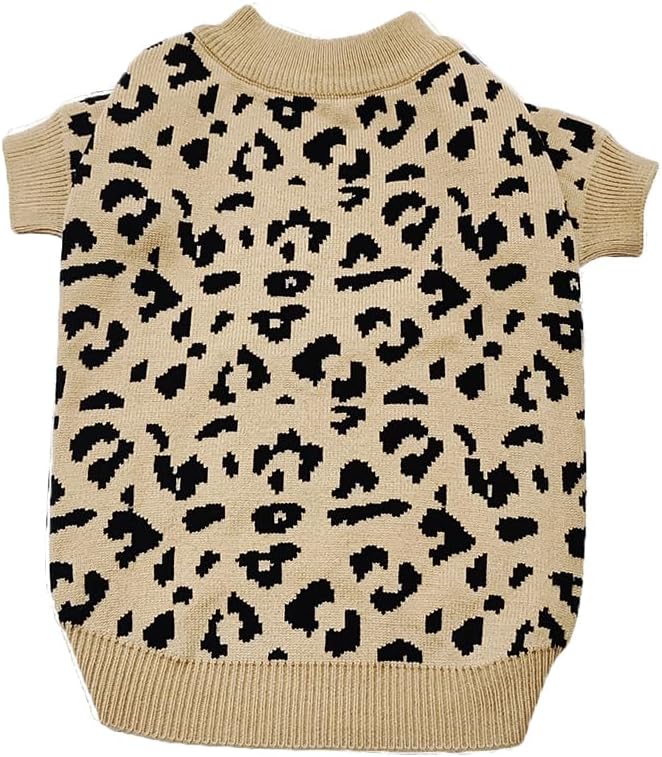 Everything Chic Luxury Dog Sweater – Soft Knit Designer Pet Outfit for Small Dogs & Puppies, XS–L, Stylish Warm Clothing for Yorkies, Chihuahuas, Dachshunds, Maltese, French Bulldog