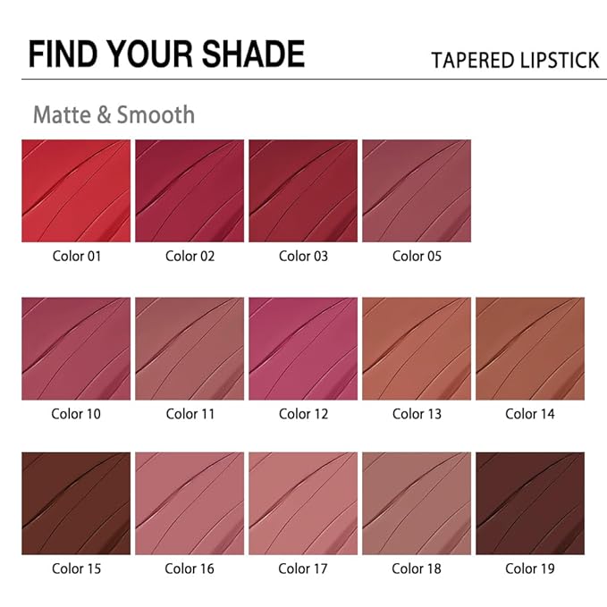 Kaely Antique Rose Gradient Matte Lipstick Lip Liner Pencil for Women, 2in1 Flawless Contour Gradual Ombre Effect Lip Pencil Makeup Waterproof, labiales mate 24 horas originales, 16