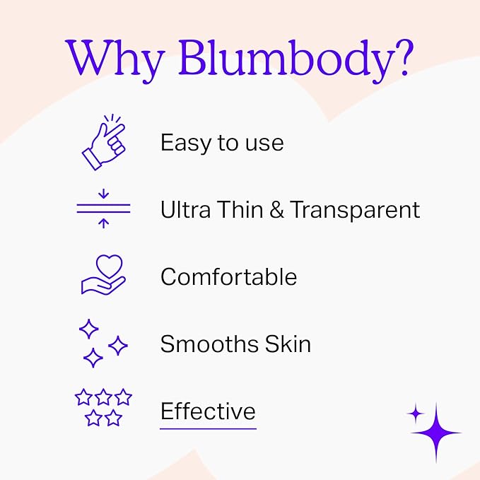 BLUMBODY Smile Line Patches – Face Wrinkle Patches for Fine Lines Around Mouth, between Eyes – Non-Silicone Anti-Wrinkle Facial Tape – Comfortable Overnight Use (90-Day Supply)