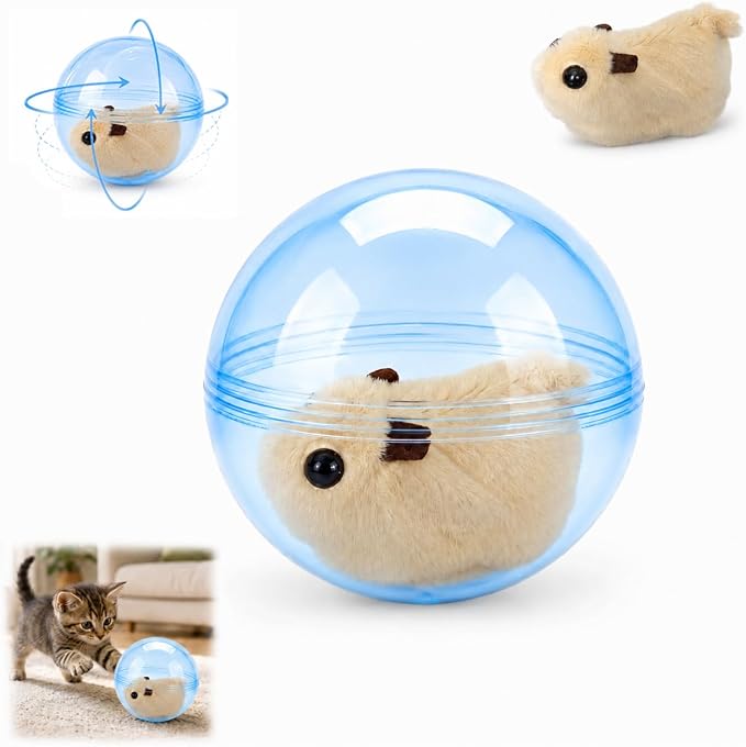 Self Rolling Interactive Cat Ball Smart Cat Ball Toy