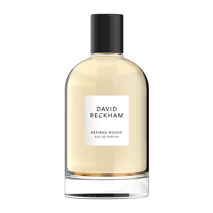 David Beckham Refined Woods Eau de Parfum 3.3 fl oz (Pack of 1), Notes of Cardamom, Lavender, and Cedarwood, Men's Fragrance, Long Lasting, Everyday Fragrance, Travel Size