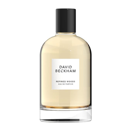 David Beckham Refined Woods Eau de Parfum 3.3 fl oz (Pack of 1), Notes of Cardamom, Lavender, and Cedarwood, Men's Fragrance, Long Lasting, Everyday Fragrance, Travel Size