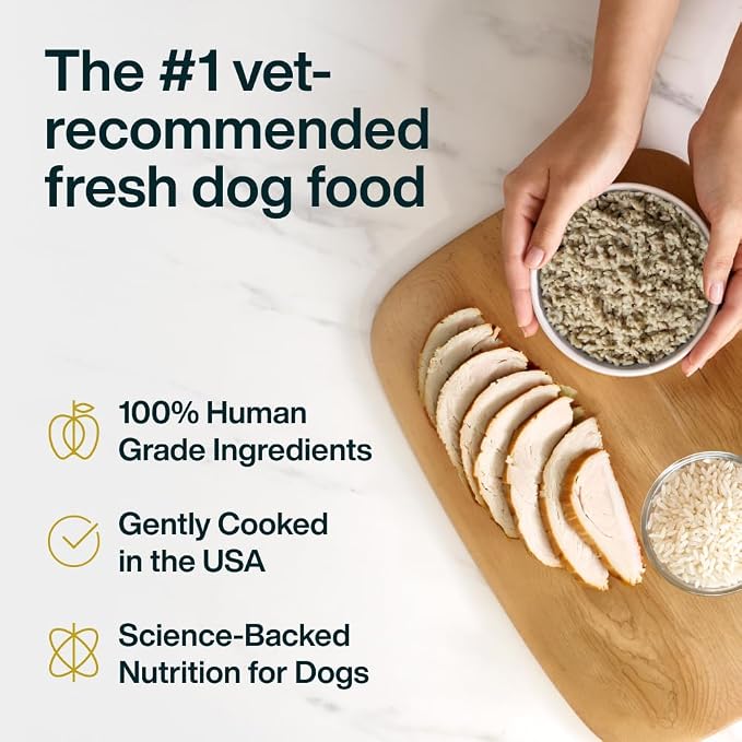 JustFoodForDogs Pantry Fresh Wet Dog Food, Complete Meal or Dog Food Topper, for Sensitive Stomachs, Balanced Remedy Human Grade Dog Food Recipe - 12.5 oz (Pack of 12) | Fresh Pet Meal or Dog Food Toppers for Sensitive Stomach, Human Grade, Preservativ...