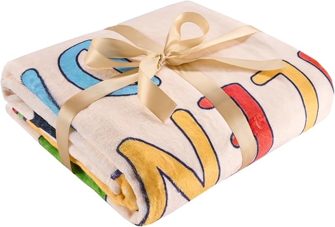 Funny Valentine’s Day Gift for Him or Her – Cute Taco Fleece Throw Blanket, Soft & Cozy Romantic Throw for Couples