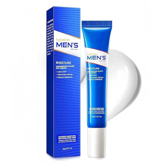 Retinol Eye Cream, Hydrating & Firming Under Eye Cream for Men, Wrinkles & Puffiness, Reduces Dark Circles, Nourishing Elastic Formula, 20g / 0.7 fl.oz
